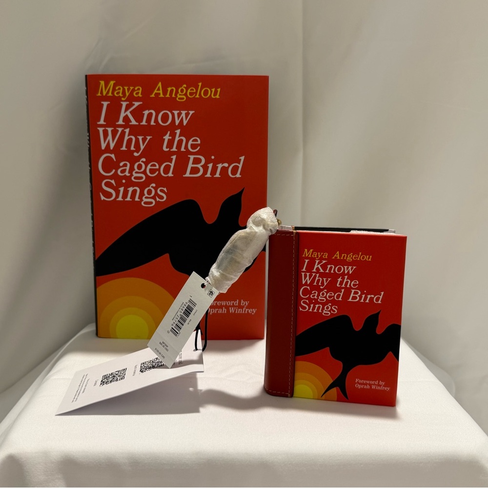 NWT Coach I Know Why The Caged Bird Sings By Maya Angelou Book Bag Charm CFK43 - Picture 2 of 12
